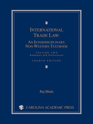 cover image of International Trade Law: An Interdisciplinary, Non-Western Textbook